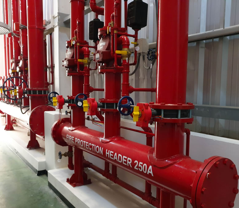 What are the different types of fire suppression systems?