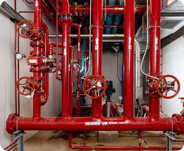 Rectangle 438 Dry Sprinkler Systems