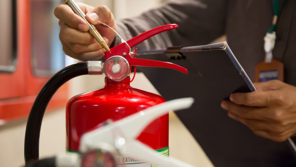 Wet Chemical Fire Extinguisher Work